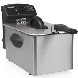 Princess Freidora de Aceite 182642, 2000 W, 4 L, Acero Inoxidable